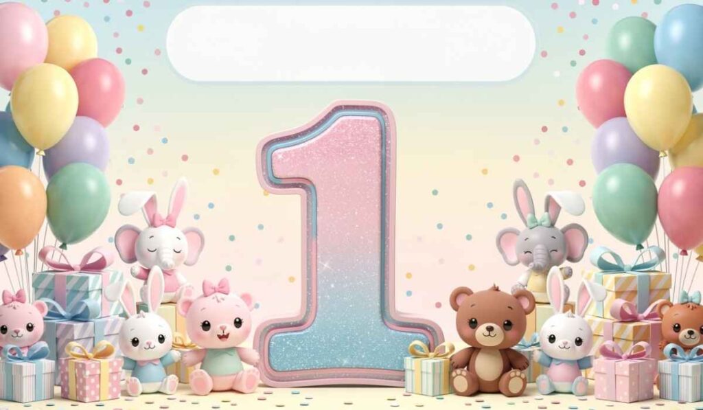1st Birthday Messages for Girl From Mother