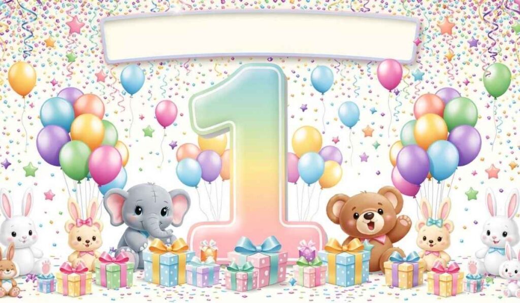1st Birthday Messages for Nieces and Nephews