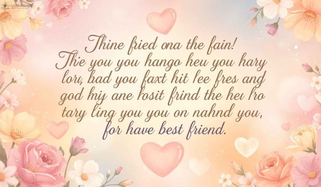 Funny Love Messages to My Best Friend