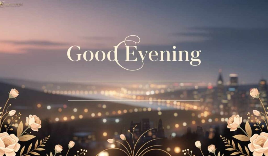 Good Evening Messages in Hindi