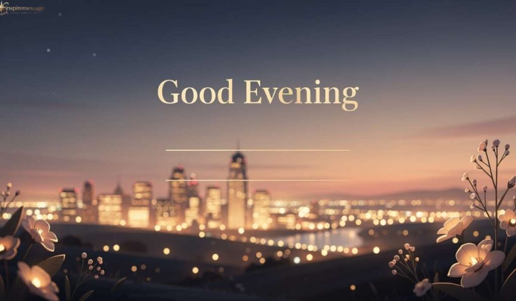 Good Evening Wishes for Family Members