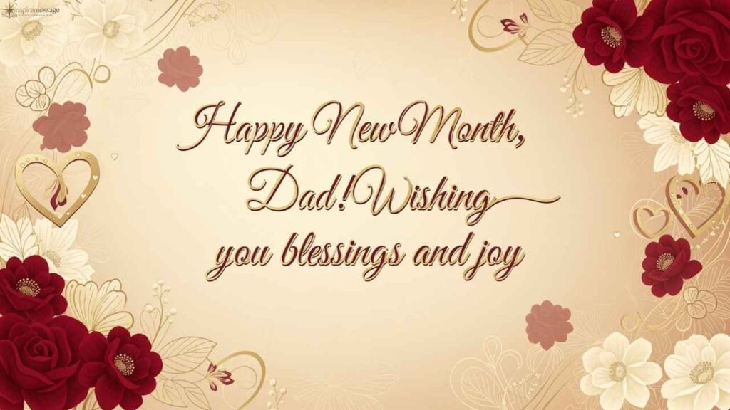 Happy New Month Message For Daddy And Mummy