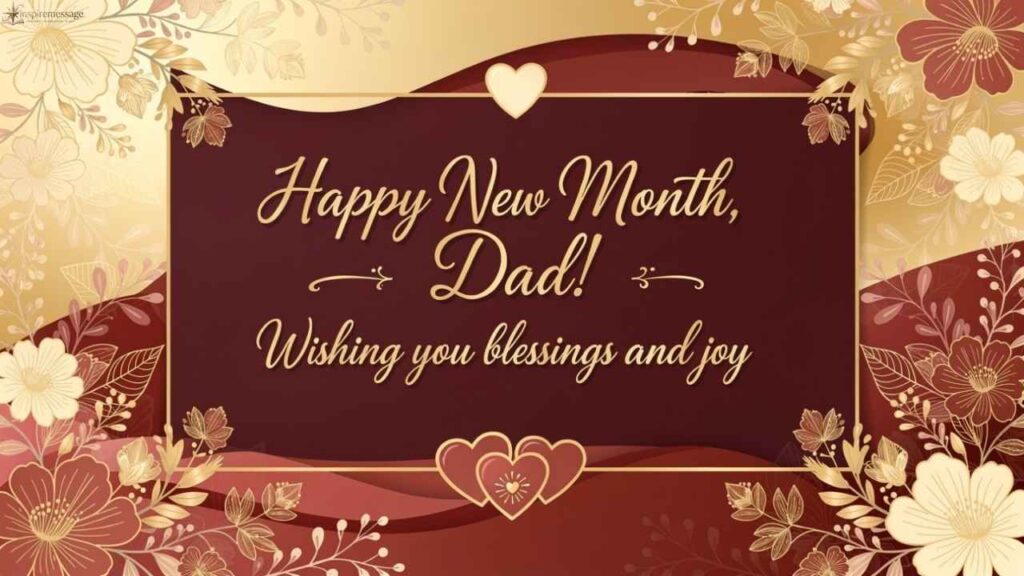 Happy New Month Messages For Father