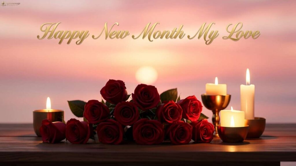 Happy New Month Messages to My Wife