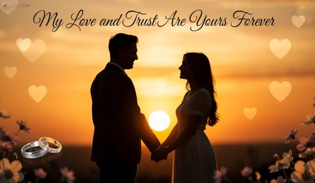 Love And Trust Message For My Wife Far Away