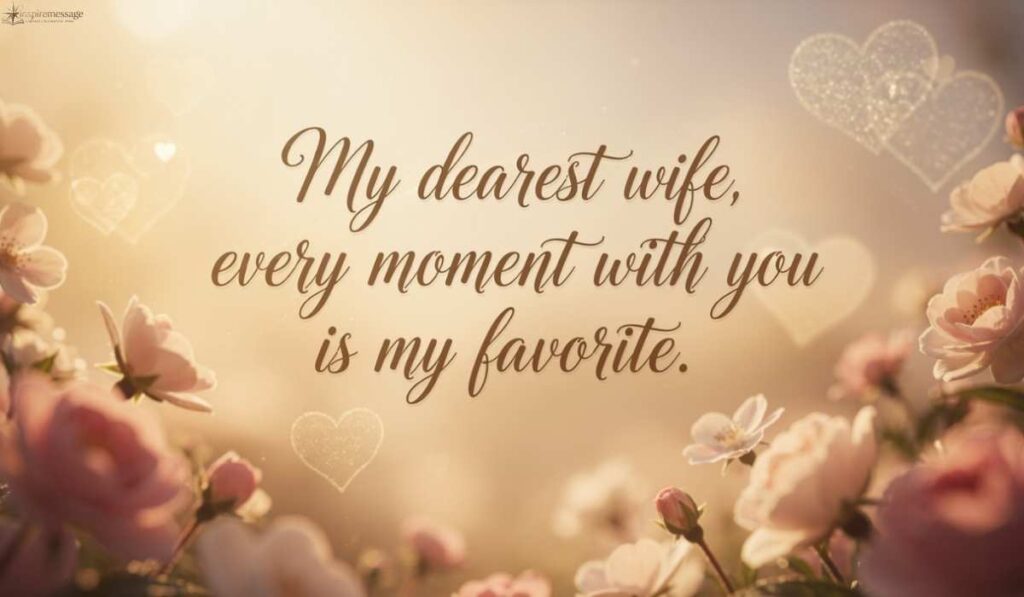 Morning Love Messages for Wife
