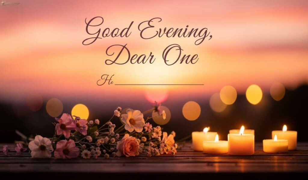 Romantic Good Evening Messages for Her to Make Her Cry