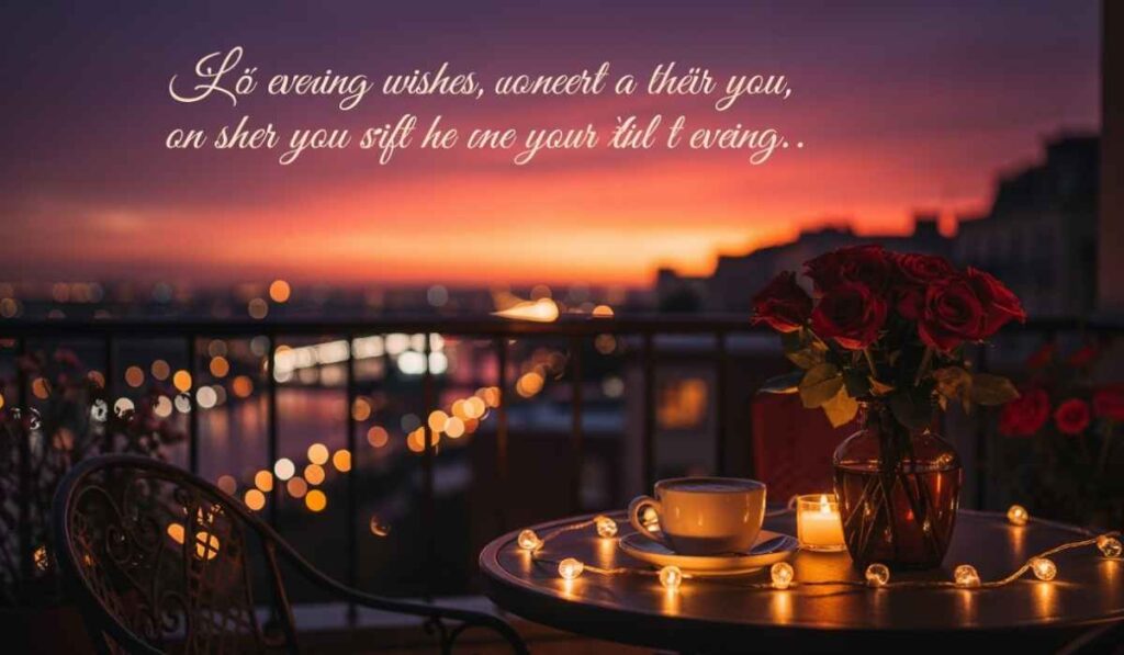 Best Good Evening Message for a Special Person
