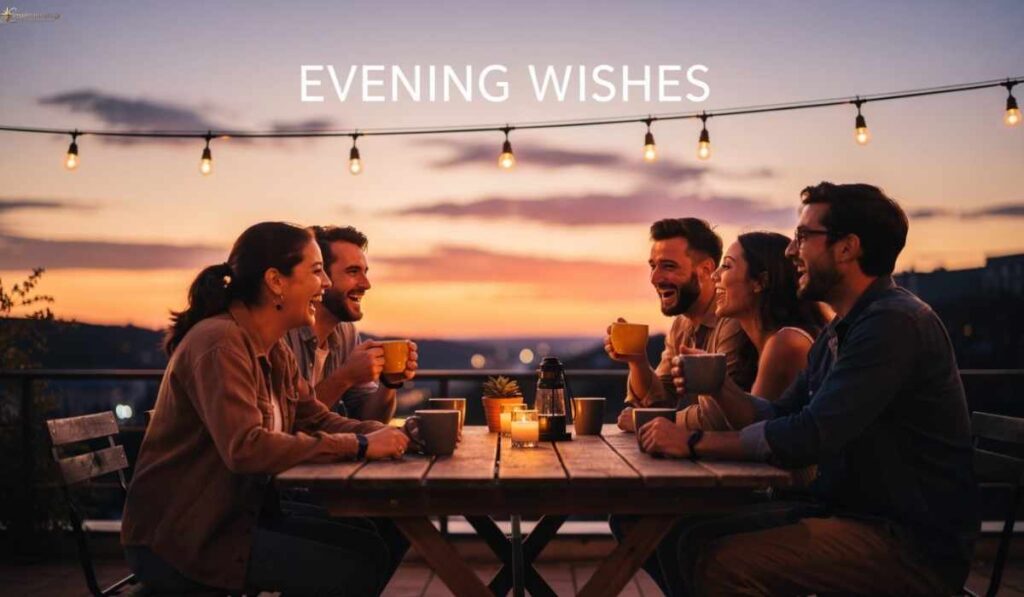 Good Evening Messages for Friends in English