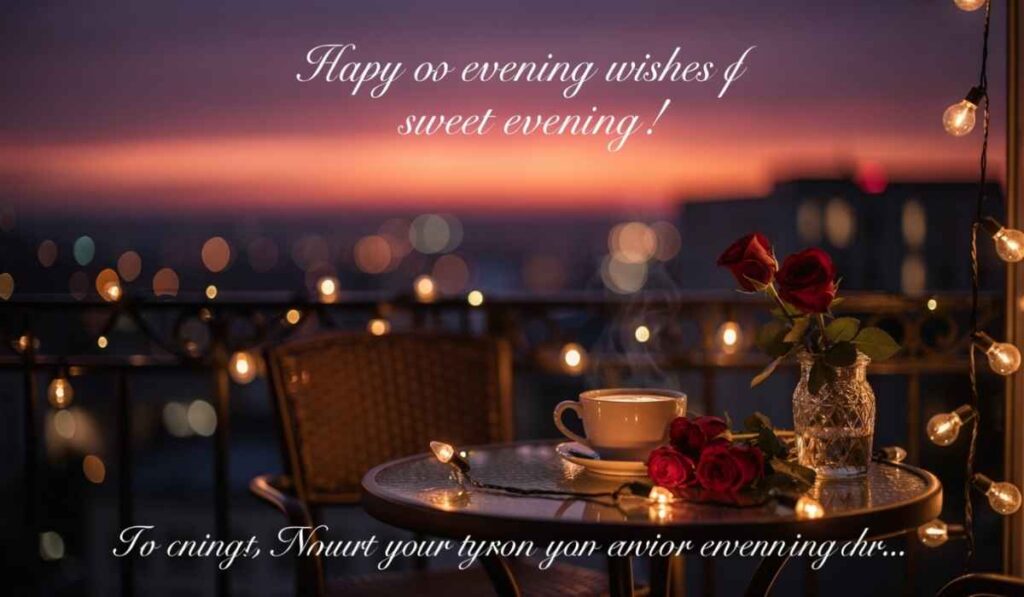 Good Evening Messages for Special Person on WhatsApp