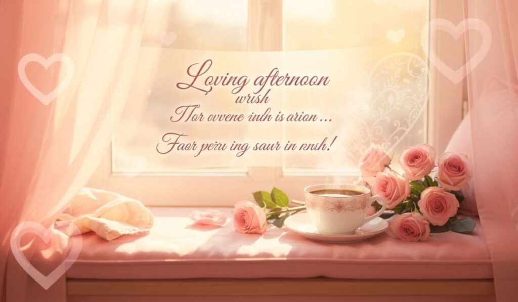 Heart Touching Good Afternoon Message for Her