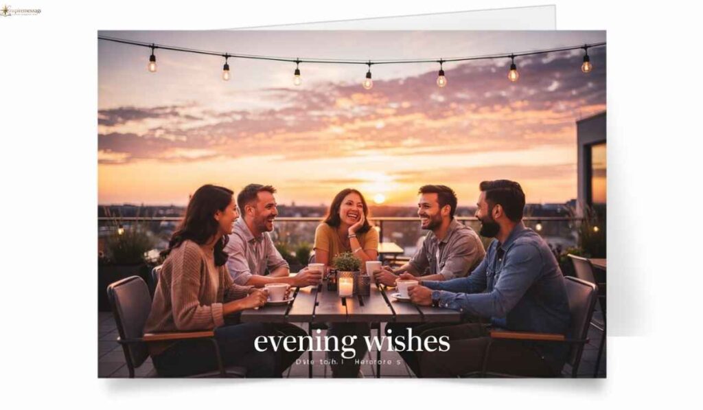 Romantic Good Evening Messages for a Friend