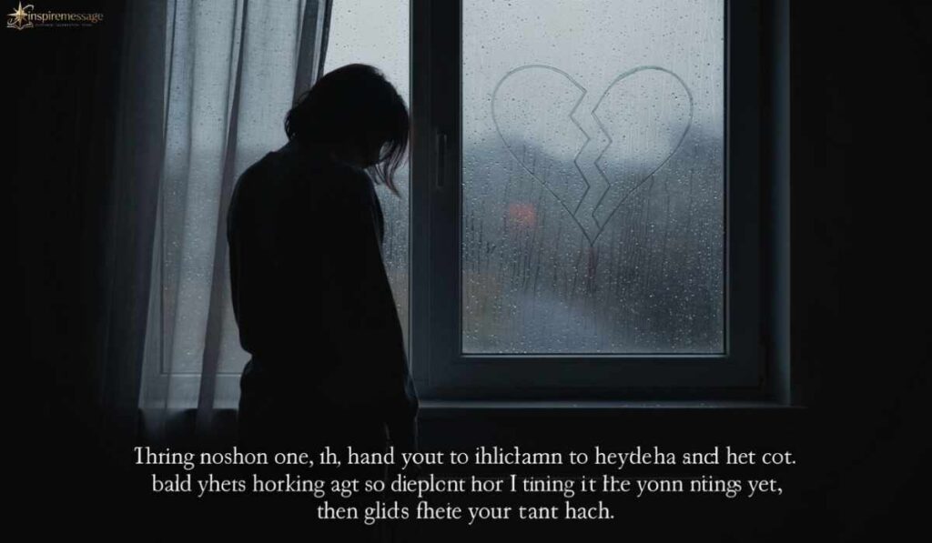 Sad SMS to Make Her Cry