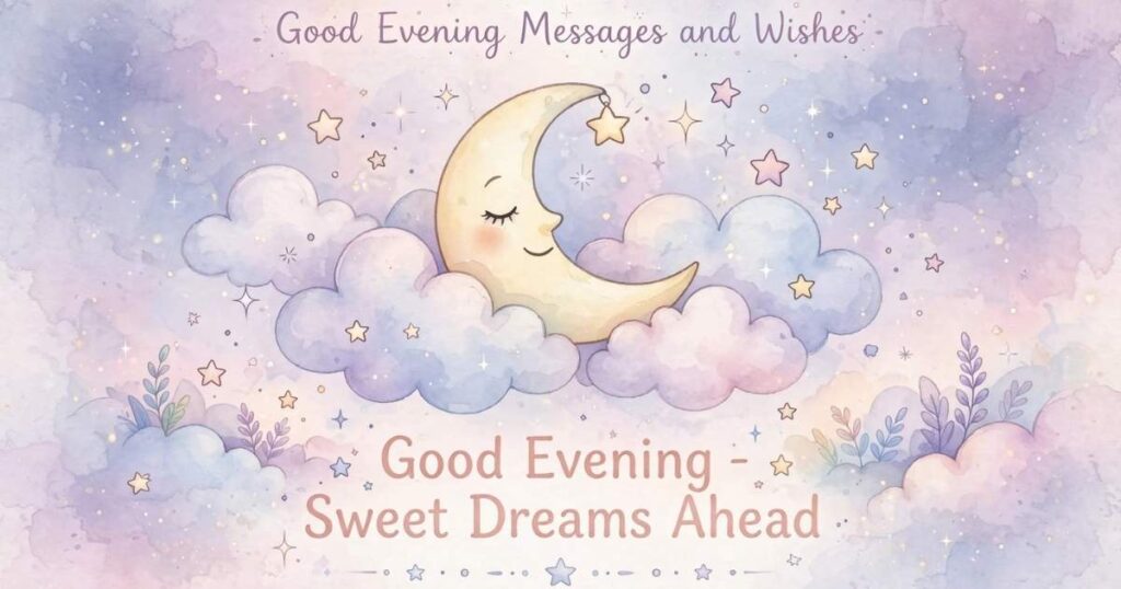 Heart Touching Good Evening Message for My Friend