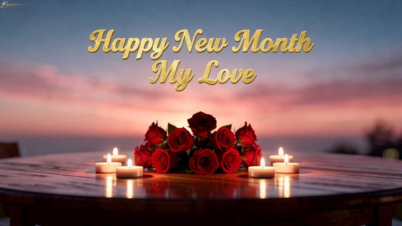 225+ Happy New Month Messages to My Love – Cute, Deep & Emotional Love Texts