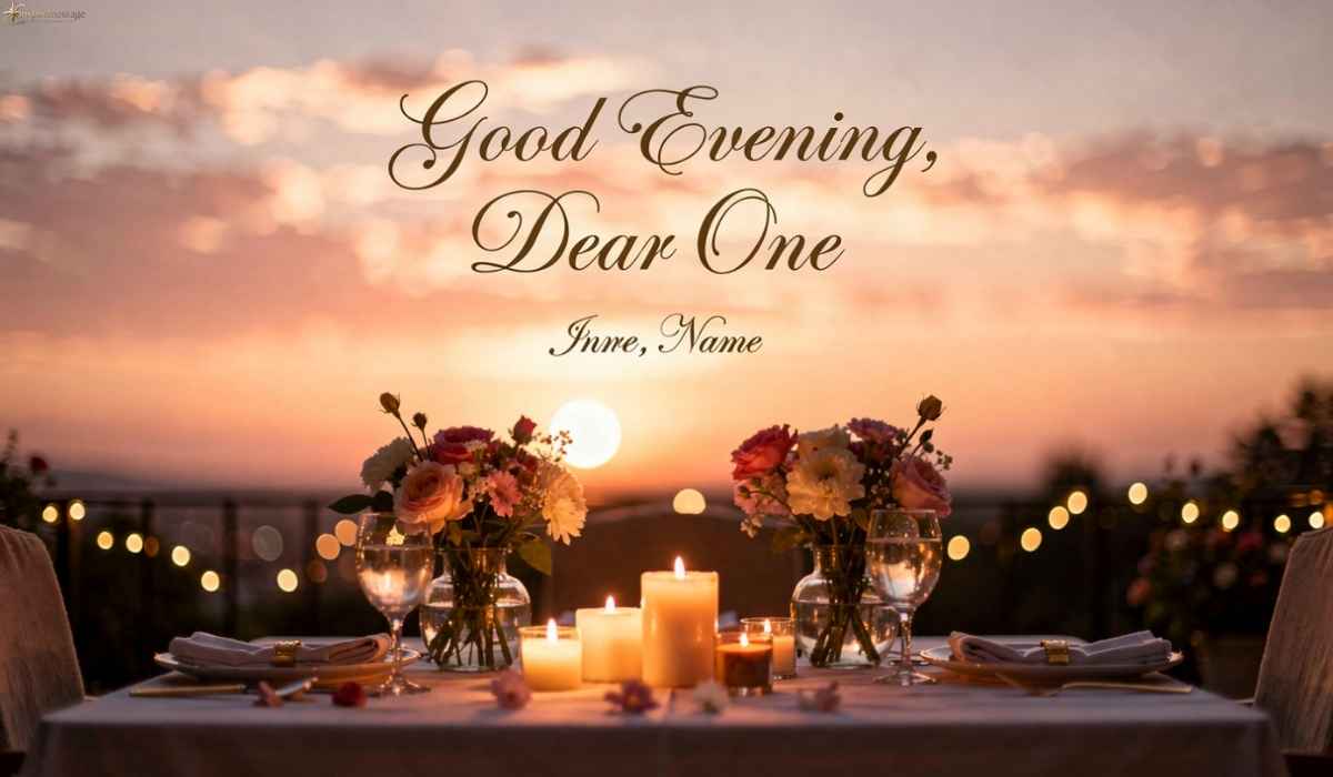 250+ Good Evening Messages for Her – Sweet, Romantic & Heartfelt Texts 