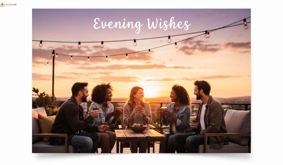 275+ Good Evening Messages for Friends to Make Them Smile Every Night